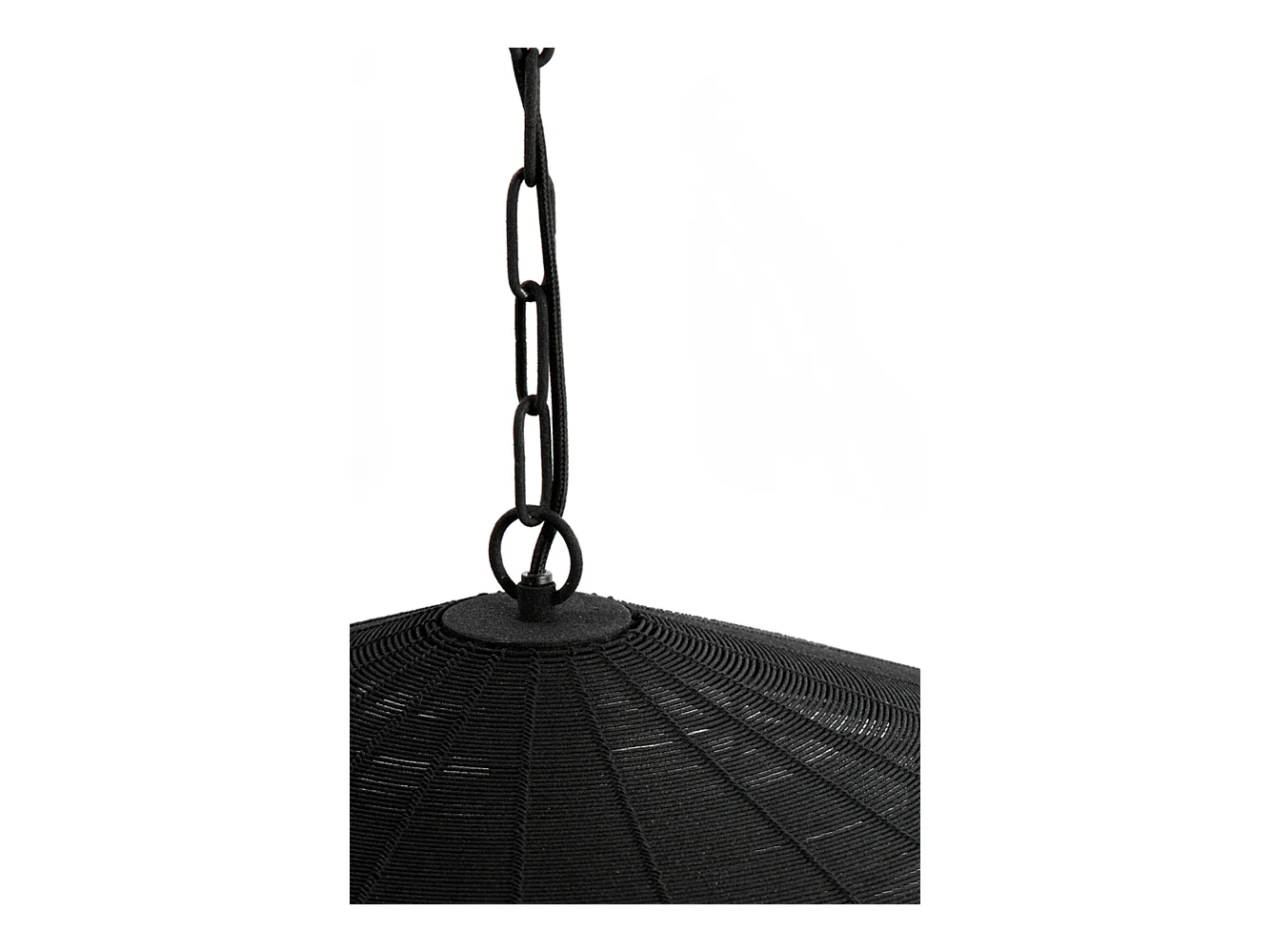 Suspension BAHOTO - Ø60x23cm - Noir