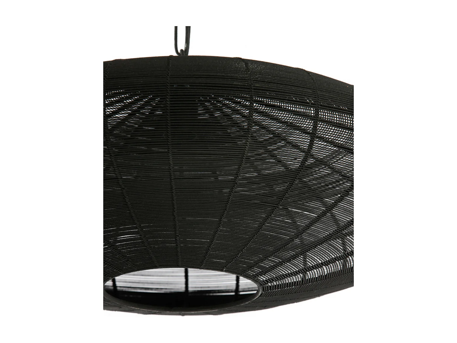 Suspension BAHOTO - Ø60x23cm - Noir