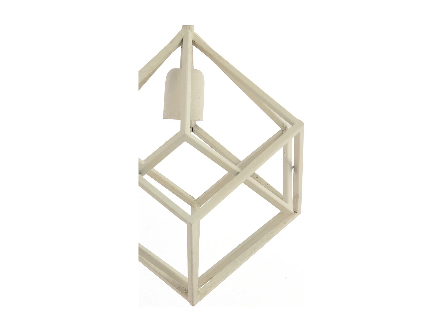 Suspension DRIZELLA - Ø26x36cm - Blanc