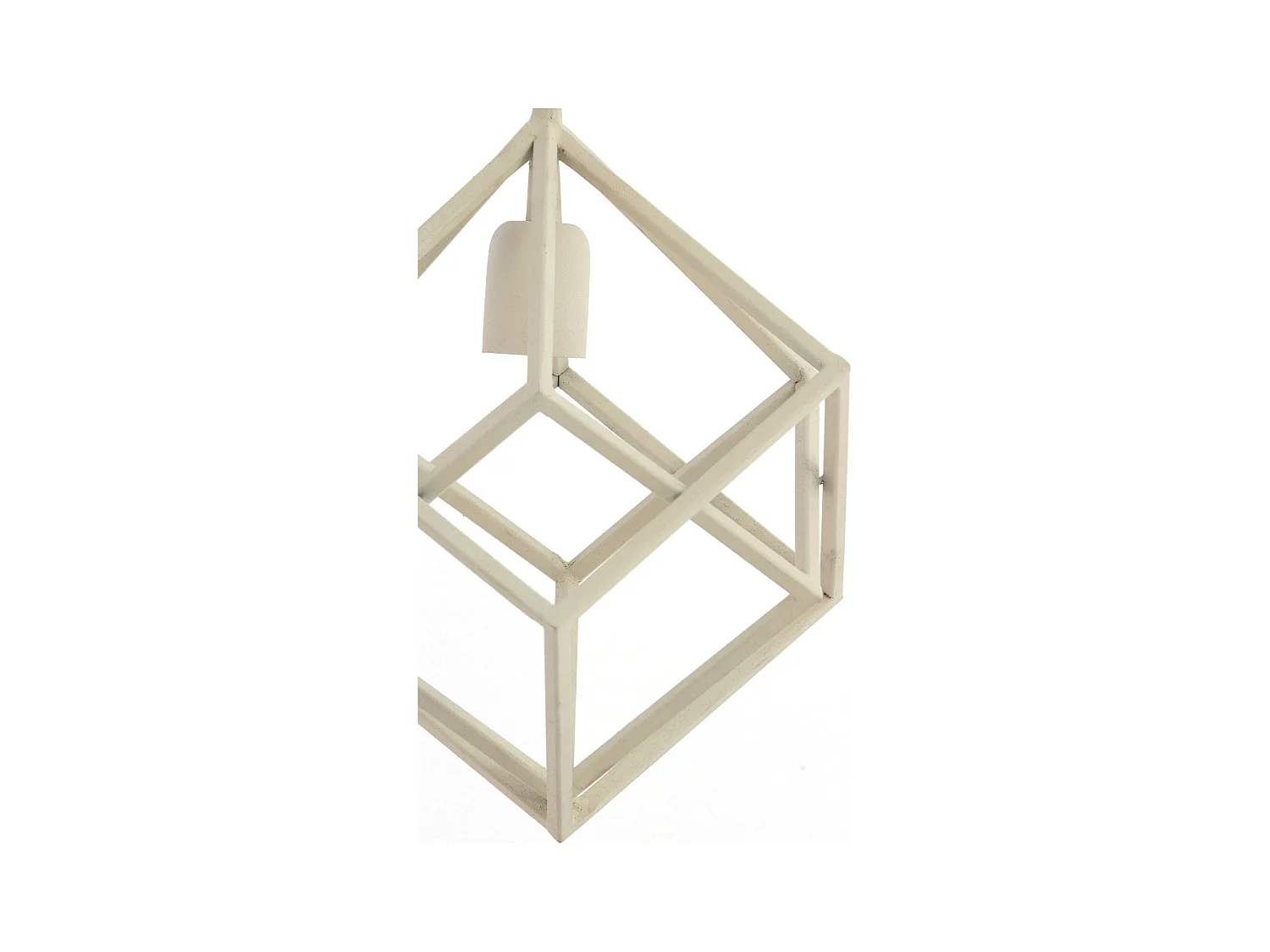 Suspension DRIZELLA - Ø26x36cm - Blanc