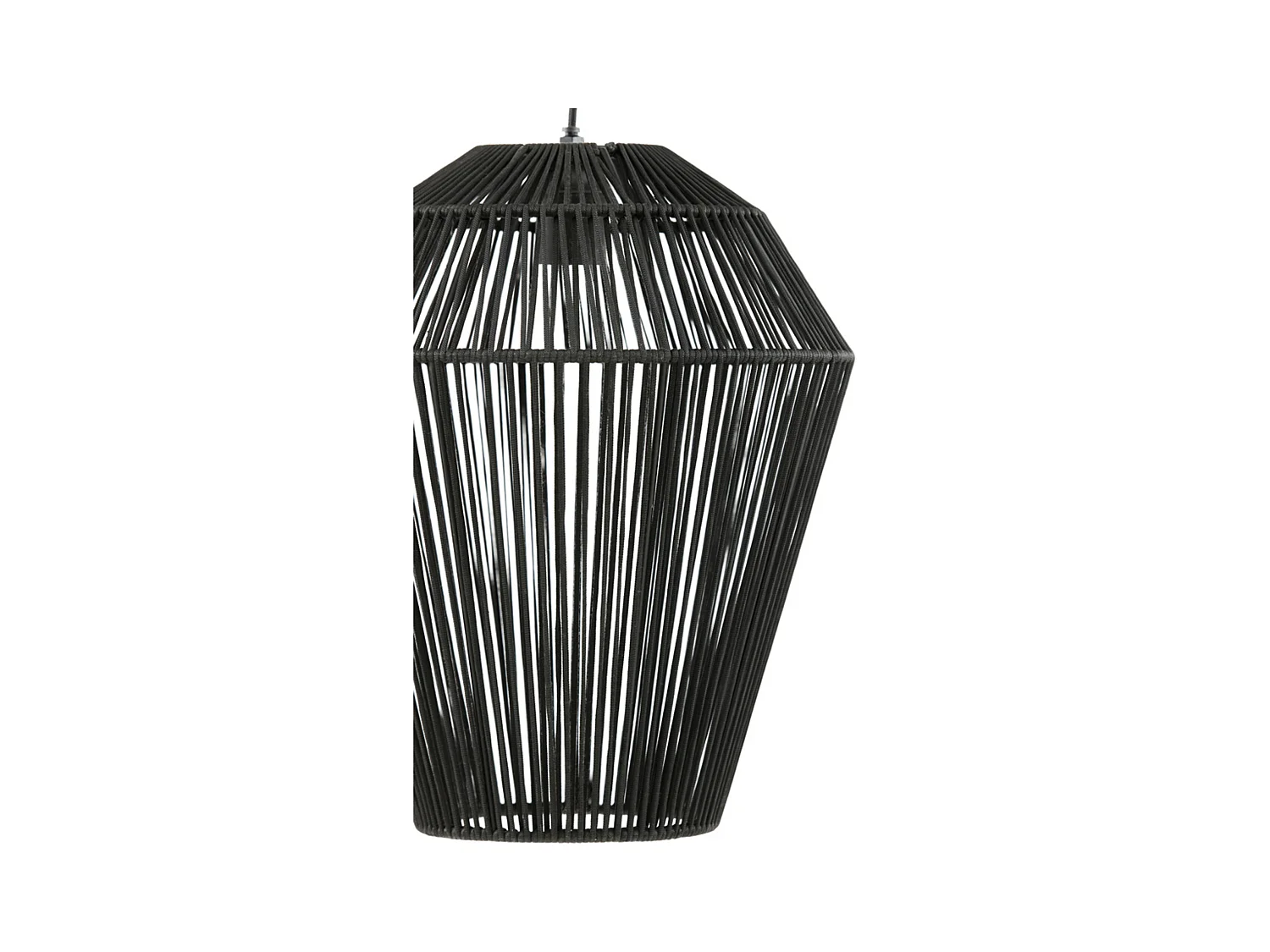 Suspension DEYA - Ø38x45cm - Noir