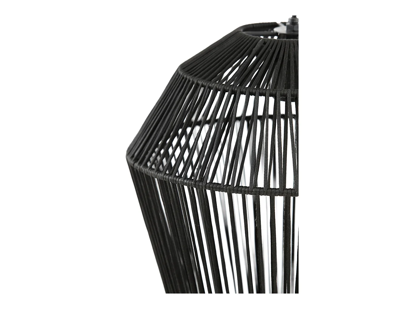 Suspension DEYA - Ø38x45cm - Noir