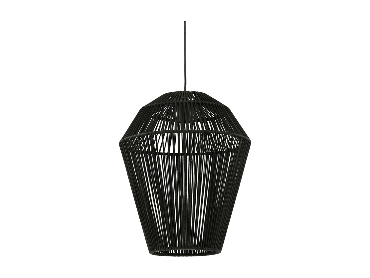 Suspension DEYA - Ø38x45cm - Noir