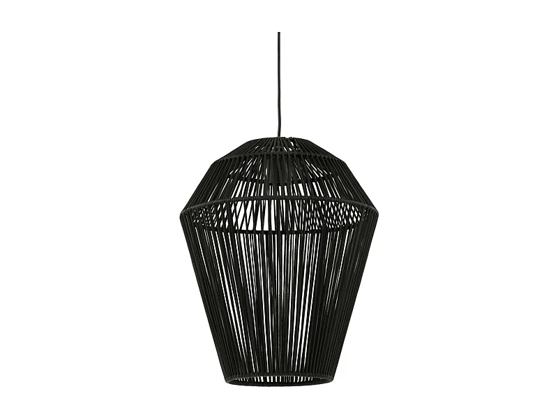 Suspension DEYA - Ø38x45cm - Noir