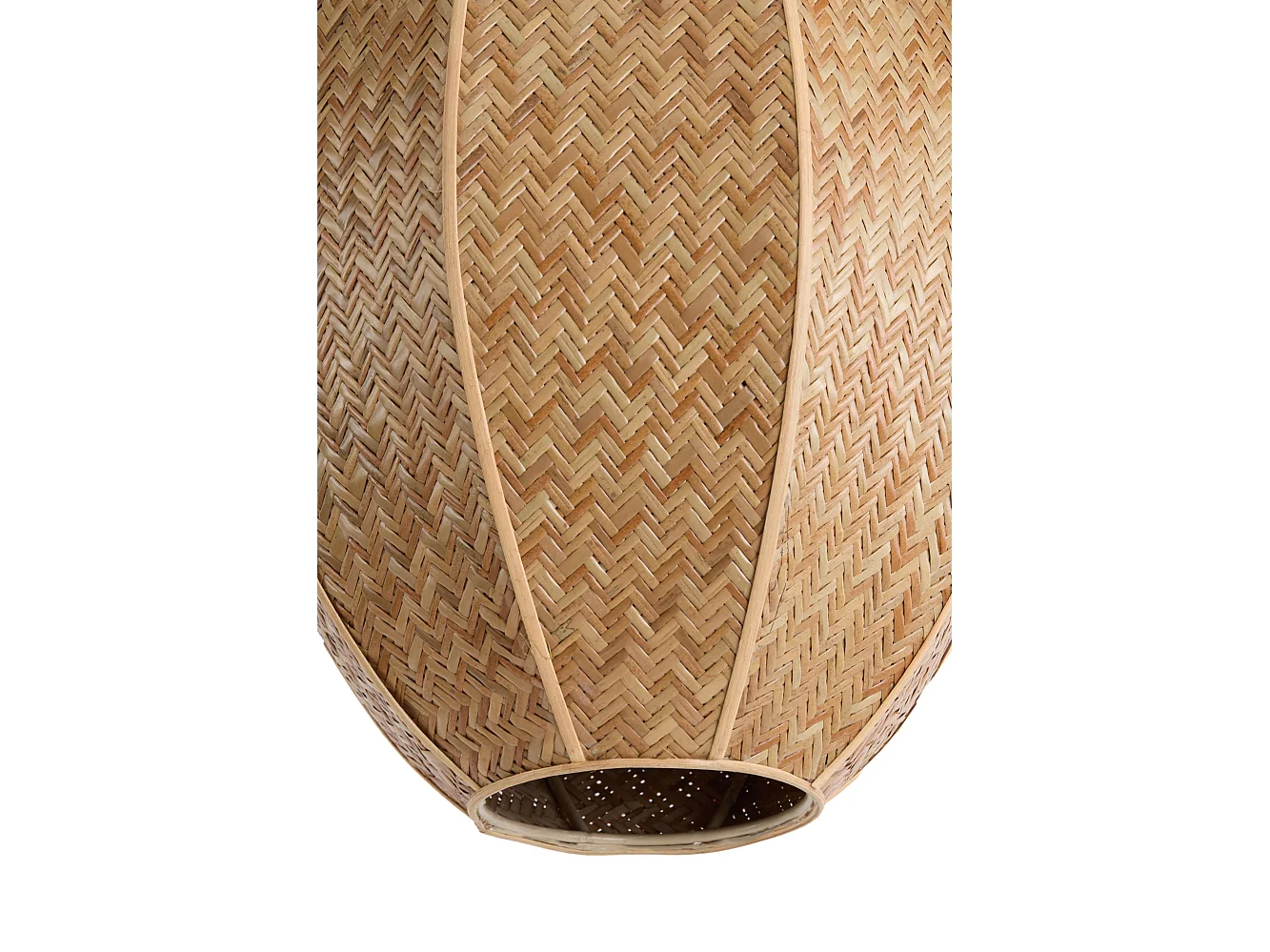 Suspension MILATOS - Ø28,5x38cm - Marron