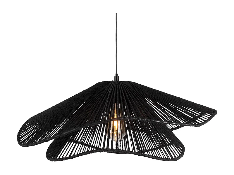 Hanglamp Sombra Double - Zwart