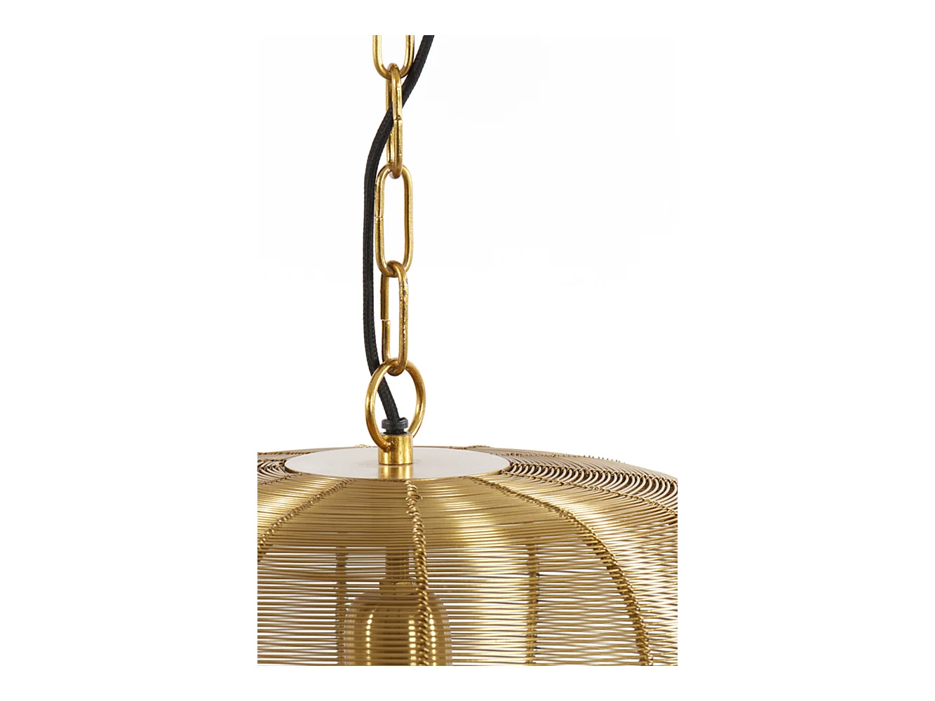 Suspension ADETA - Ø31x37cm - Doré