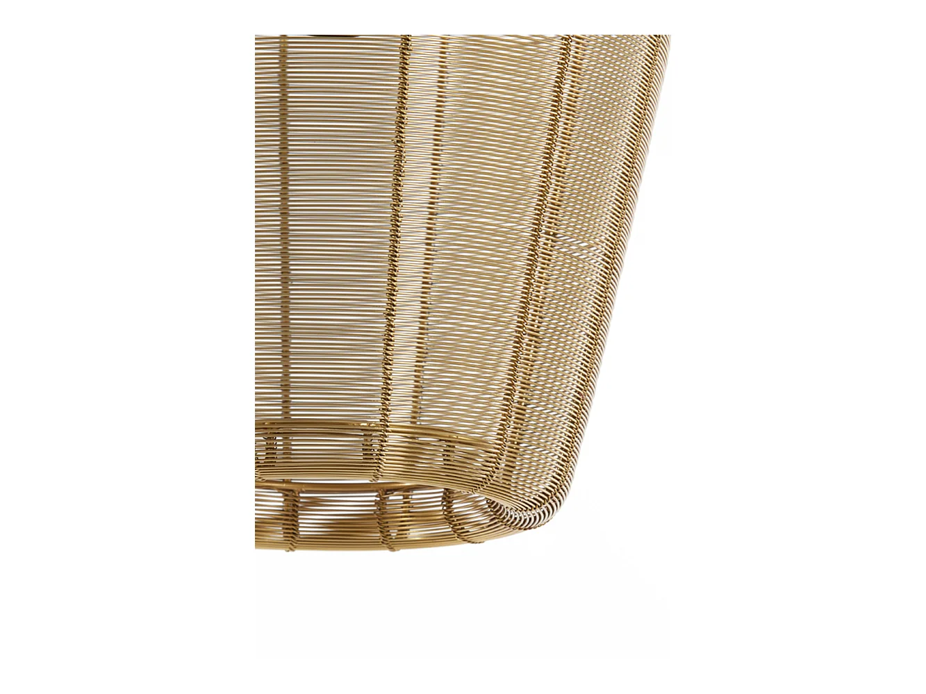 Suspension ADETA - Ø31x37cm - Doré