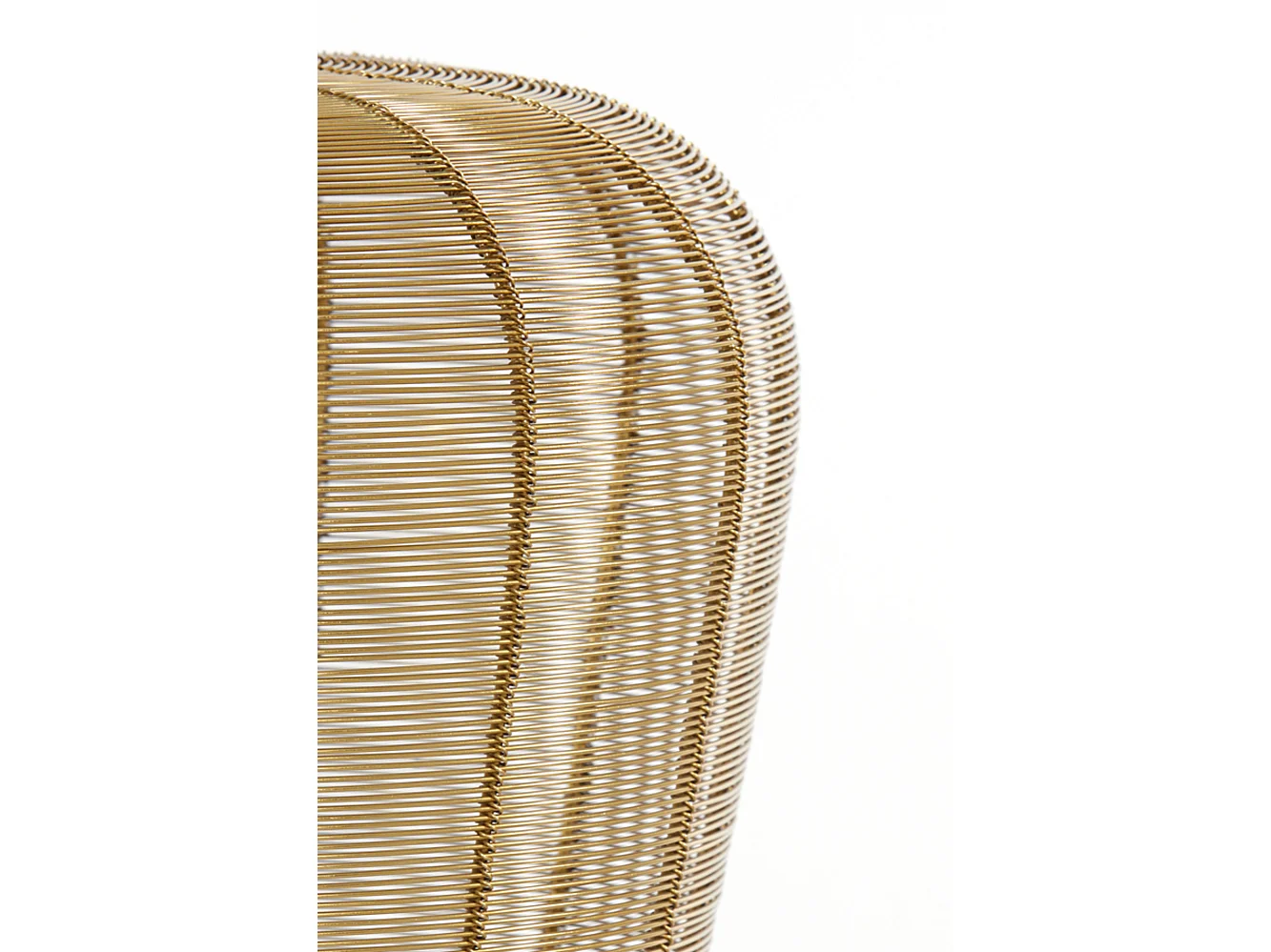 Lámpara colgante ADETA - Ø31x37cm - Oro