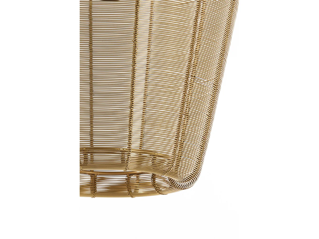 Lámpara colgante ADETA - Ø31x37cm - Oro