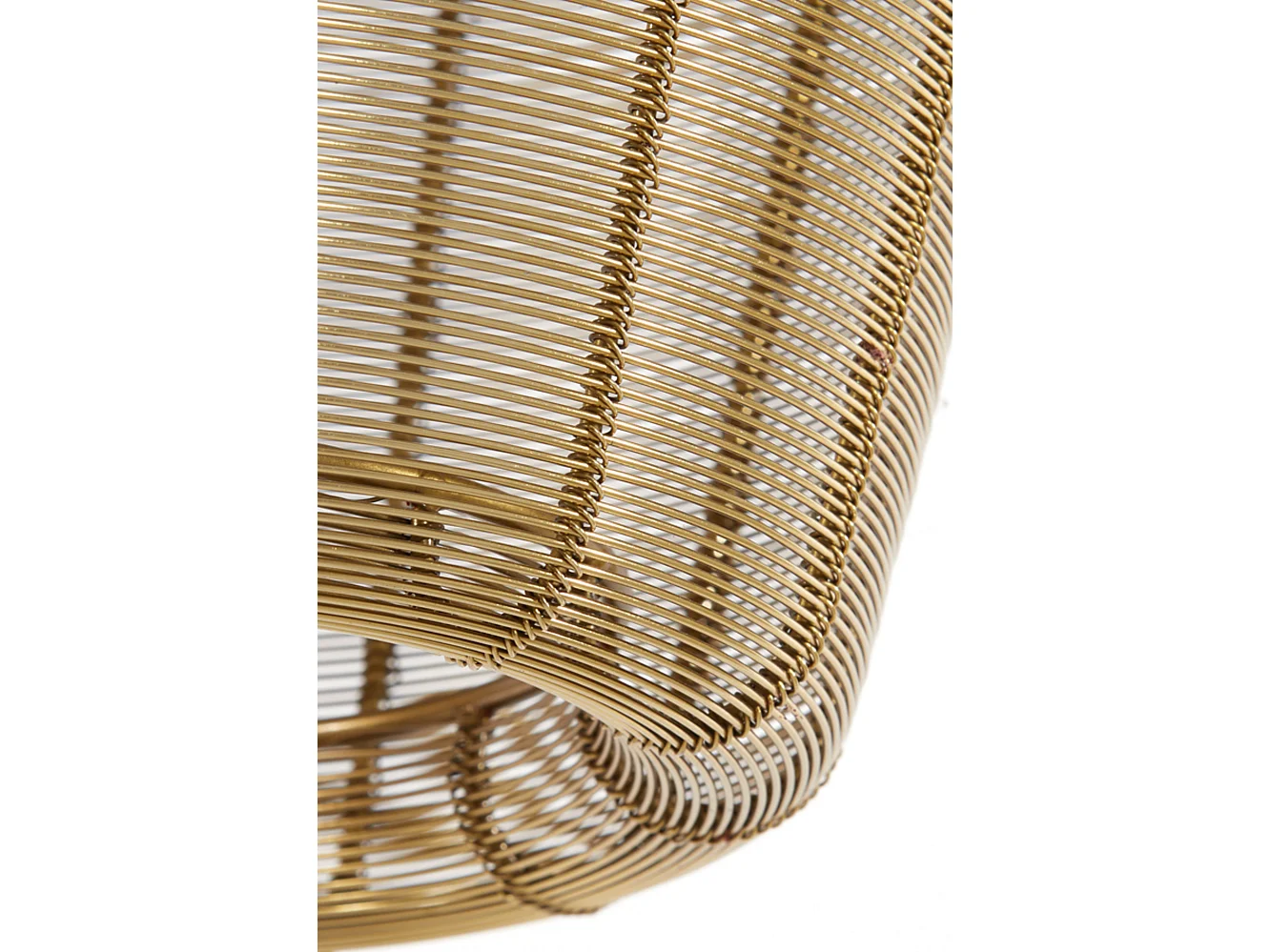 Lámpara colgante ADETA - Ø31x37cm - Oro