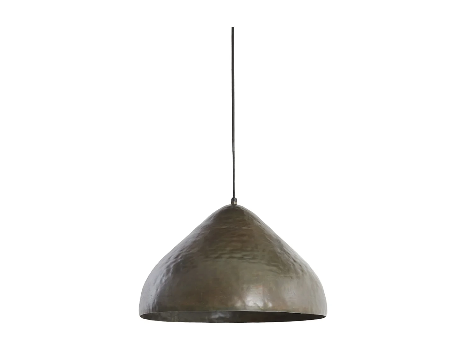Suspension ELIMO - Ø40x25cm - Marron