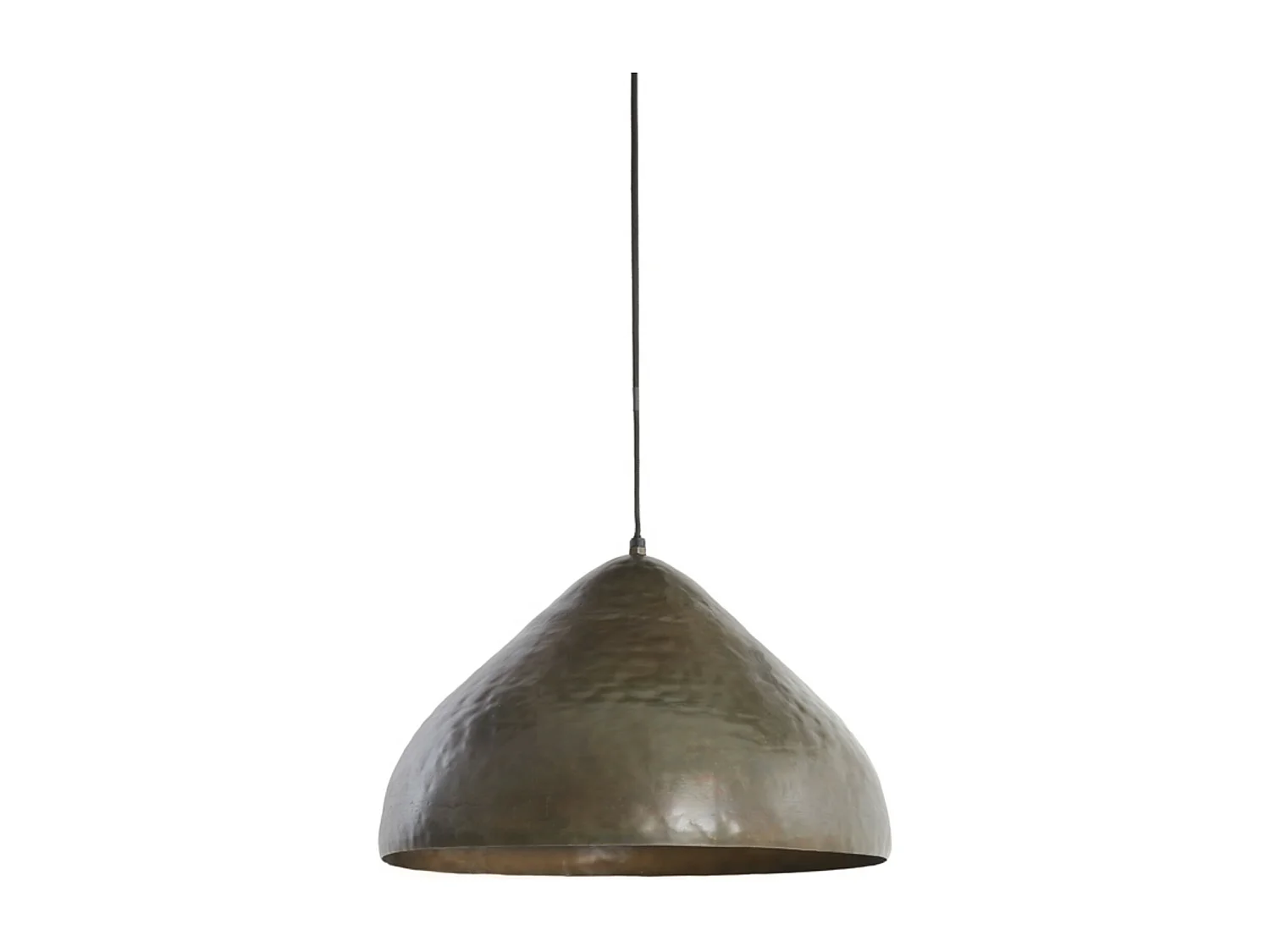 Suspension ELIMO - Ø40x25cm - Marron