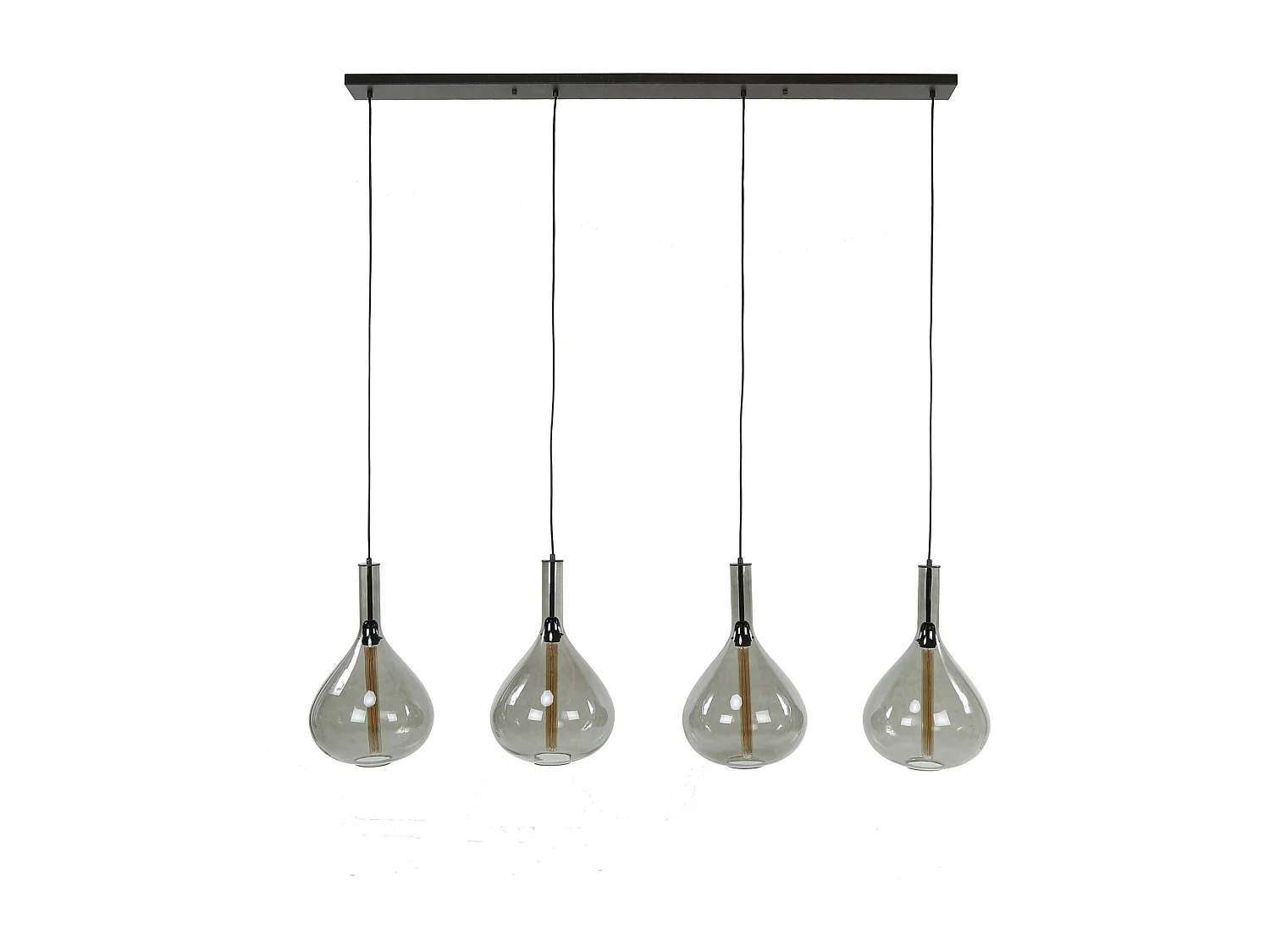 Suspension 4L Drop Smoke Glass - Noir Artic