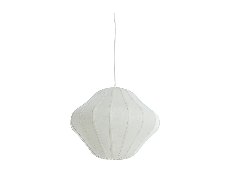 Lampe à suspension SUKAU - Ø50x40cm - Blanc