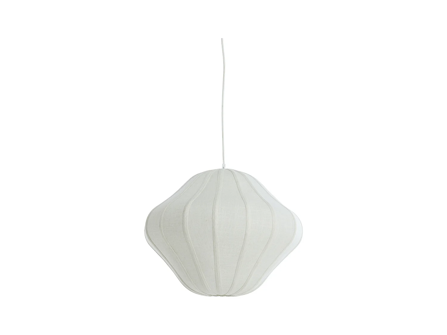 Lampe à suspension SUKAU - Ø50x40cm - Blanc