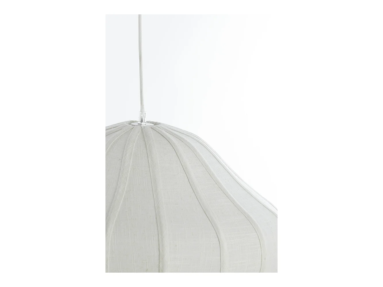 Lampe à suspension SUKAU - Ø50x40cm - Blanc