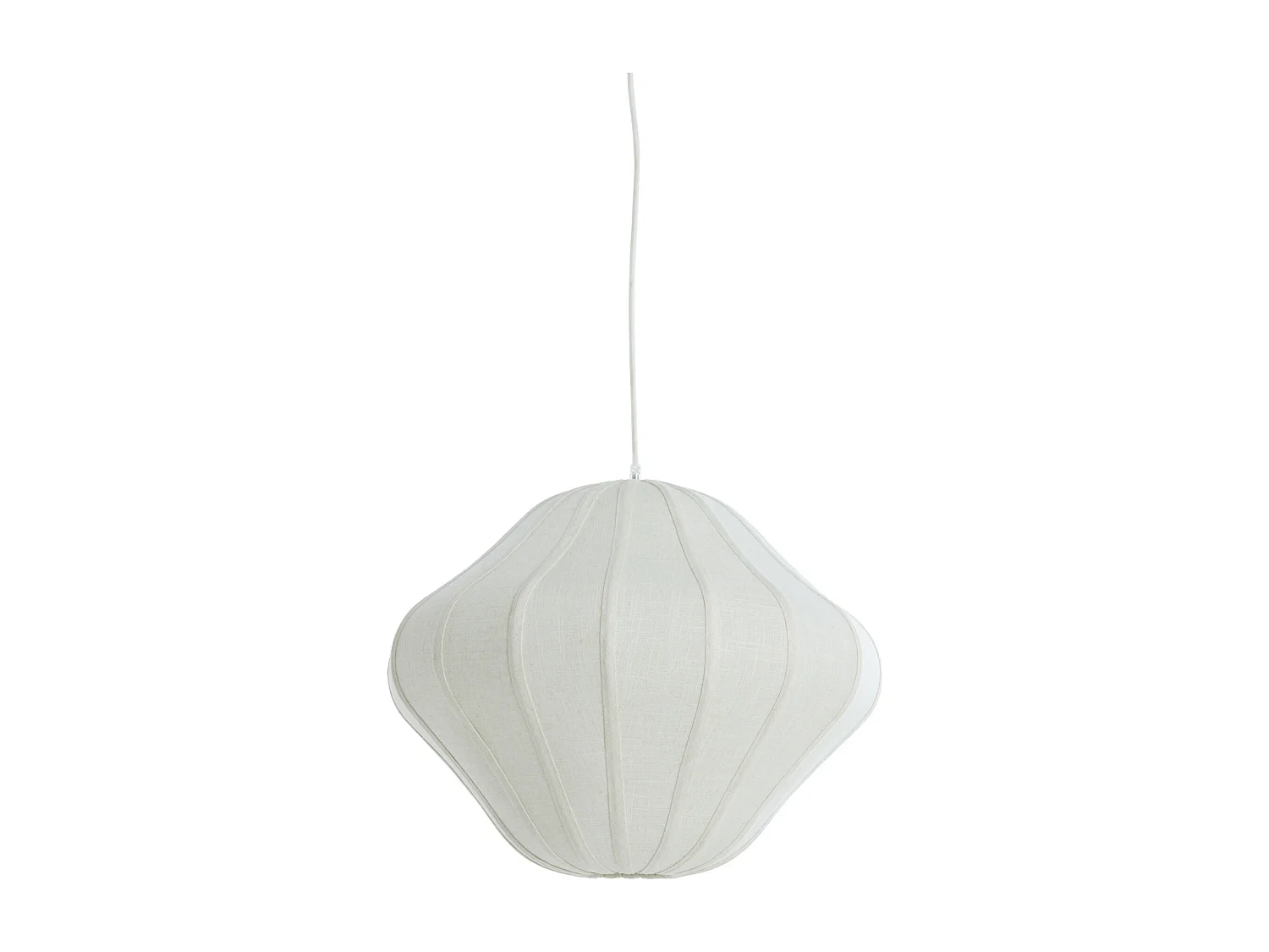 Lampe à suspension SUKAU - Ø50x40cm - Blanc