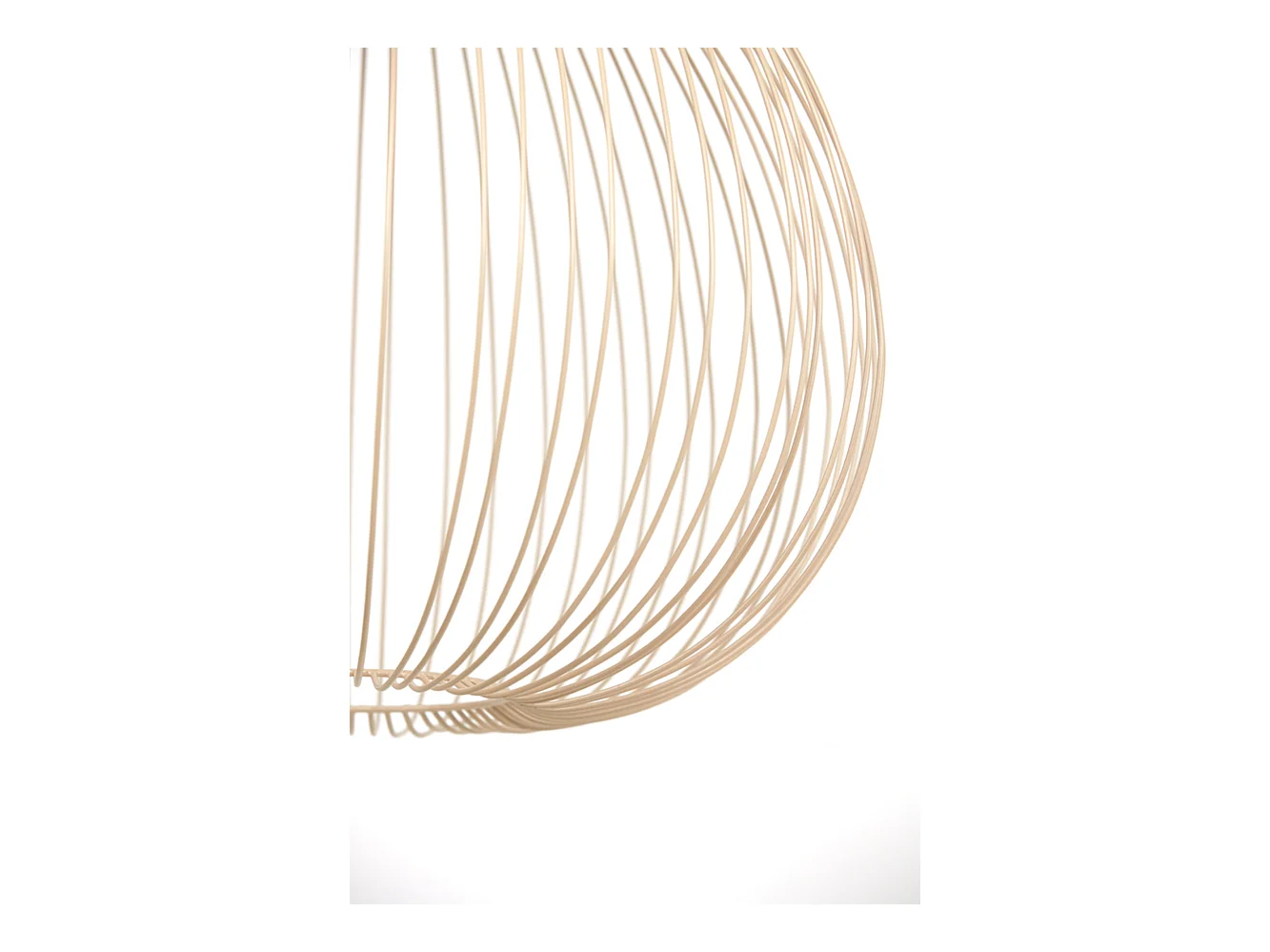 Suspension RILANA - Ø45x45cm - Blanc