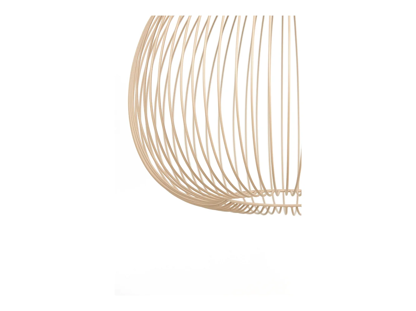 Suspension RILANA - Ø45x45cm - Blanc