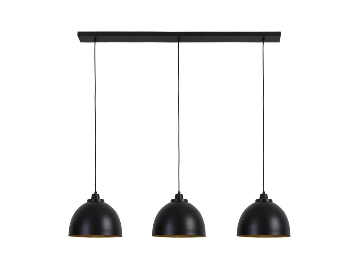 Suspension KYLIE - 135x30x26cm - Noir