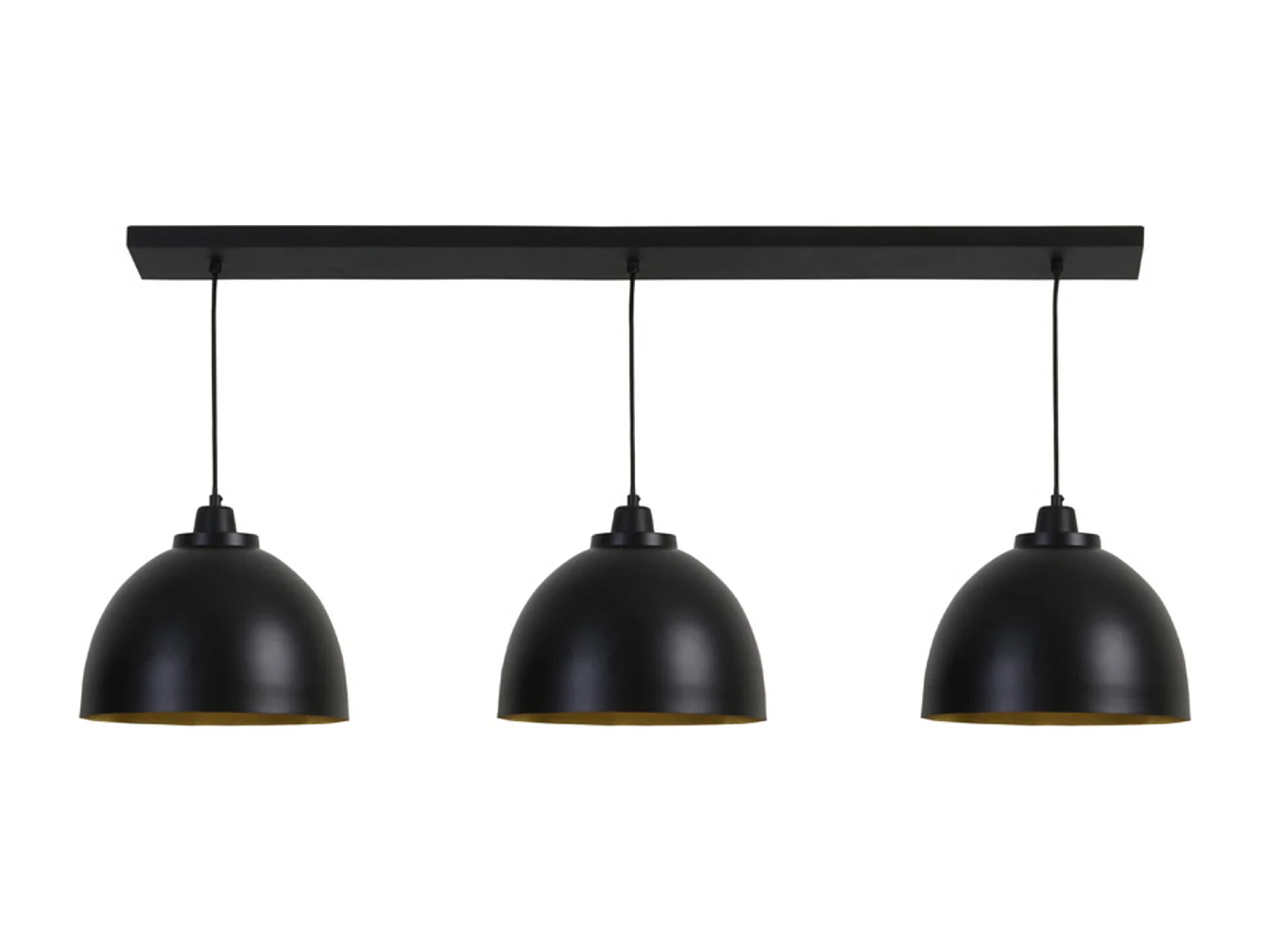 Suspension KYLIE - 135x30x26cm - Noir