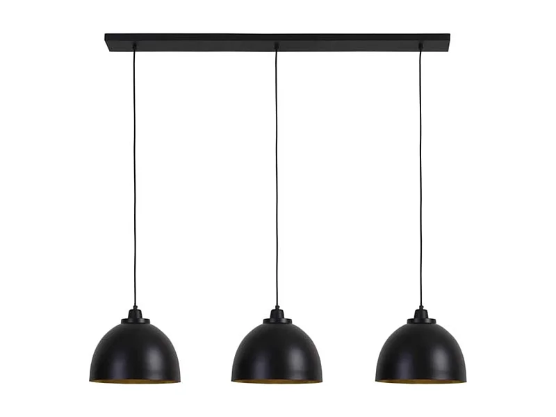 Suspension KYLIE - 135x30x26cm - Noir