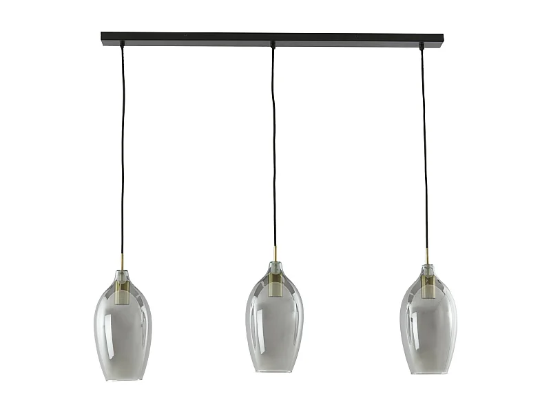 Hanglamp LUKARO - 100x16.5x32cm - Grijs