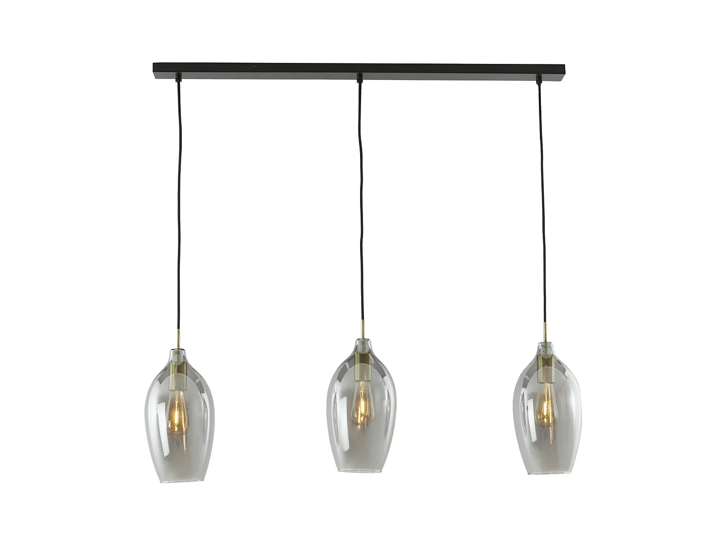 Suspension LUKARO - 100x16,5x32cm - Gris