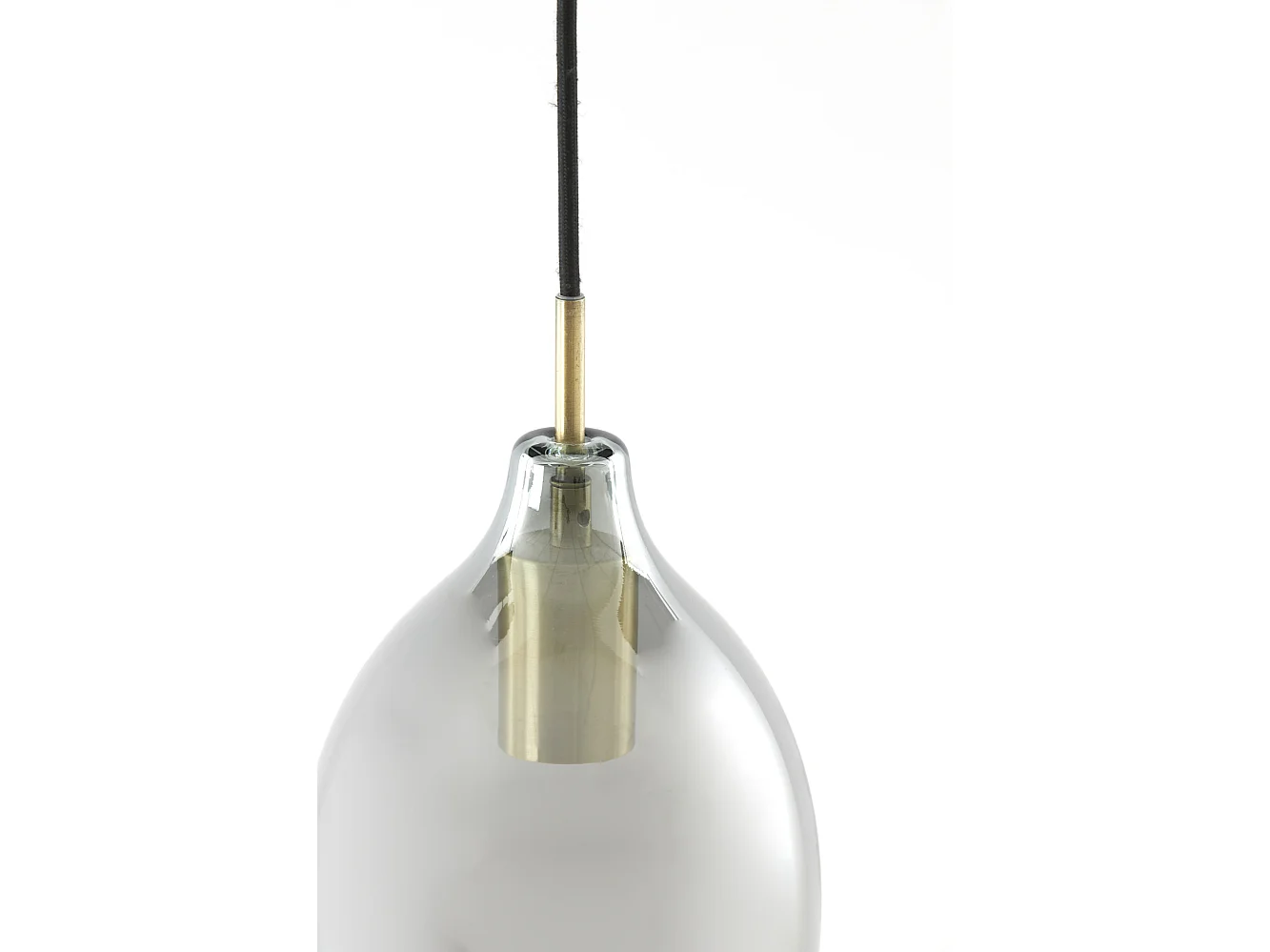 Lámpara colgante LUKARO - 100x16,5x32cm - Gris