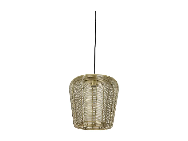 Lampe à suspension ADETA - Ø28x30cm - Or