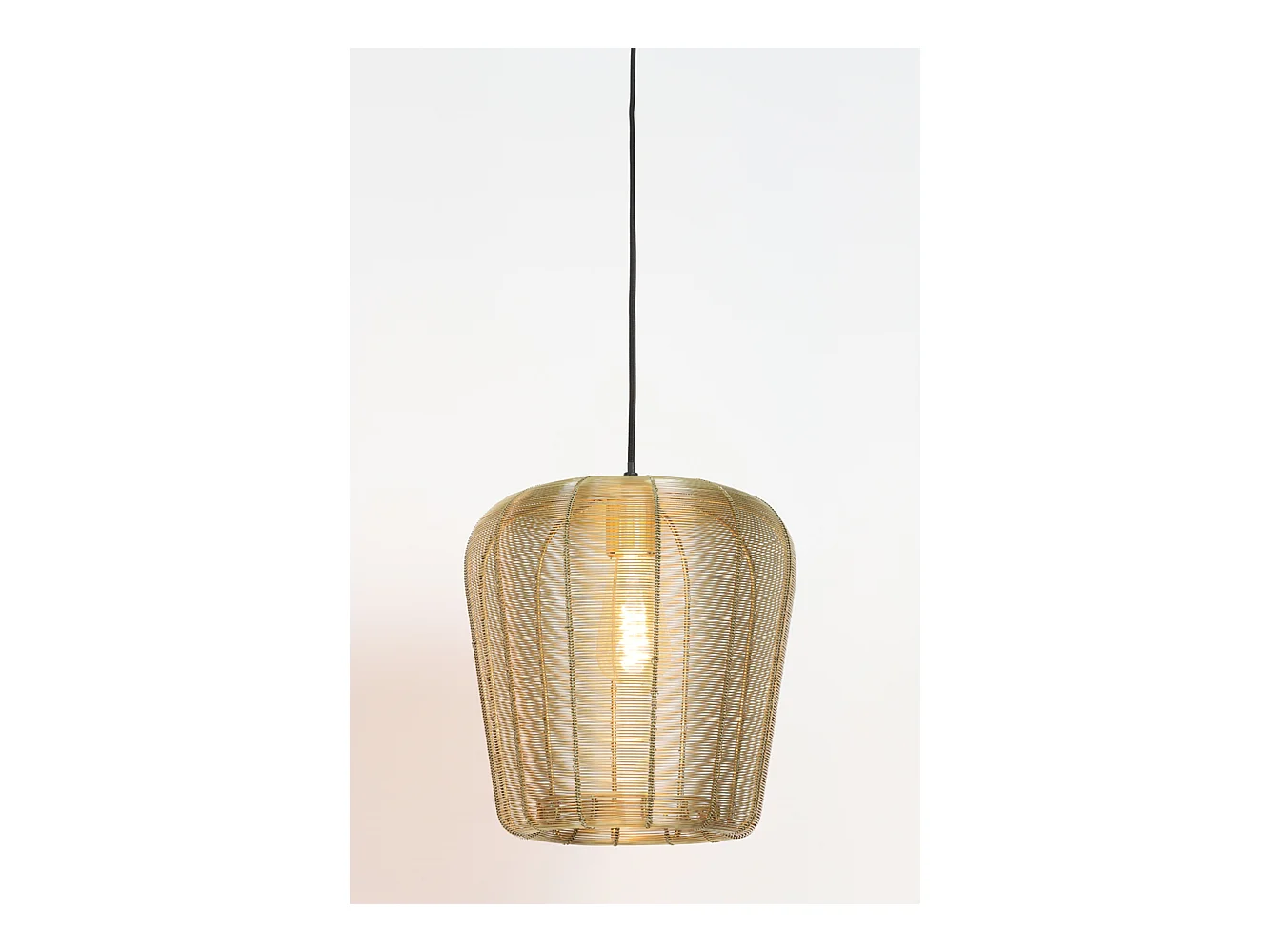 Lampe à suspension ADETA - Ø28x30cm - Or