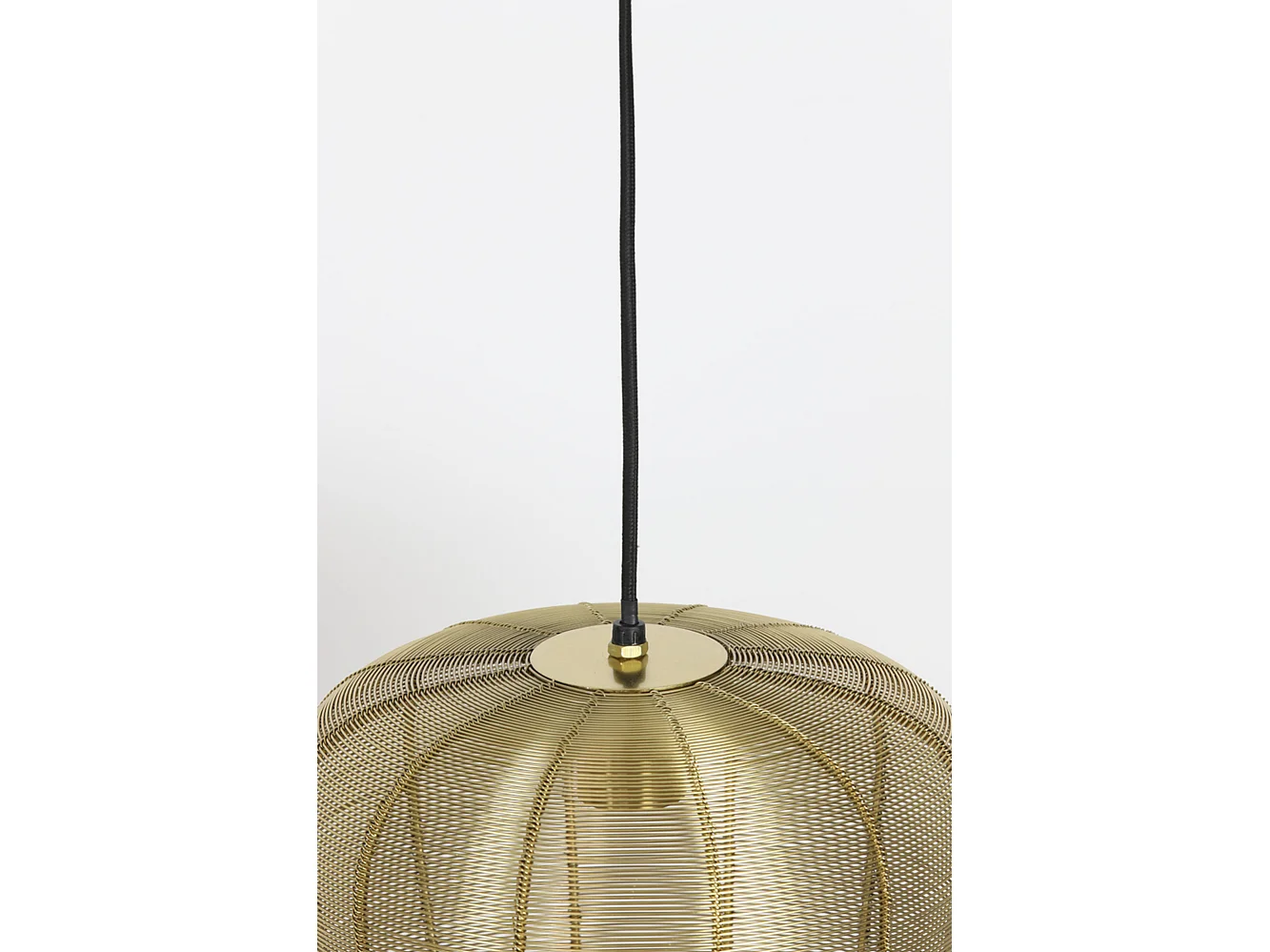 Lampe à suspension ADETA - Ø28x30cm - Or