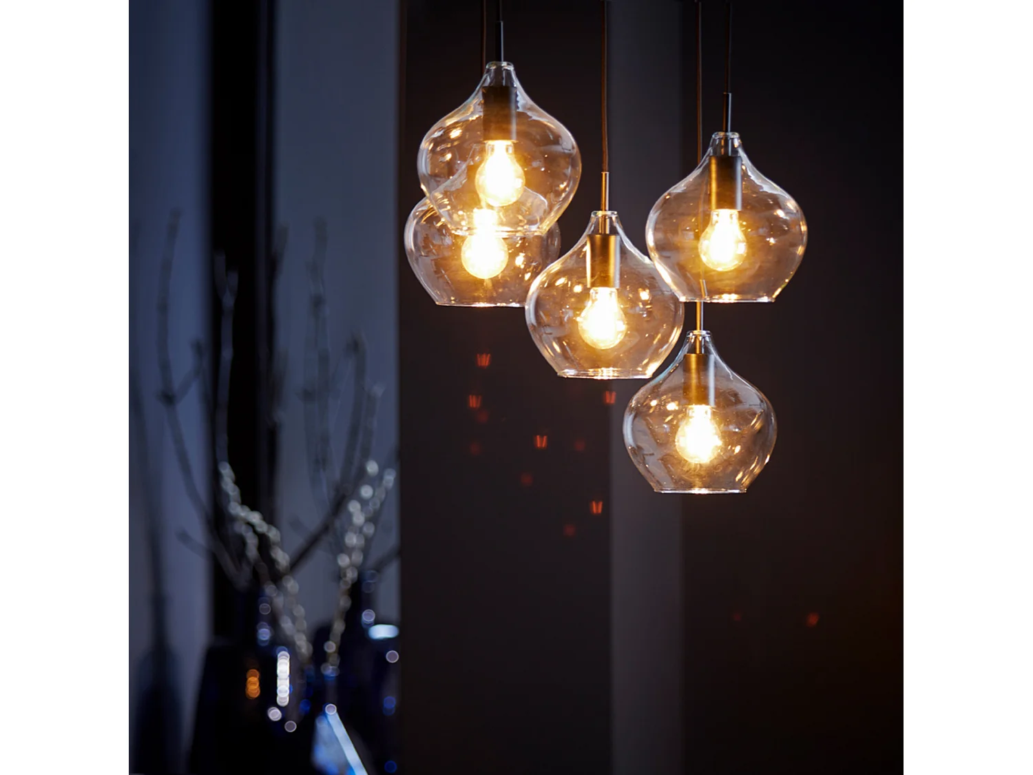 Suspension Rakel - 61x61x66 - Noir