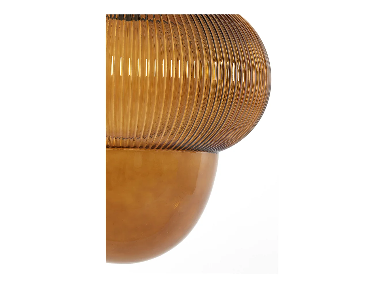 Hanglamp OVNIS - Ø35x40cm - Bruin