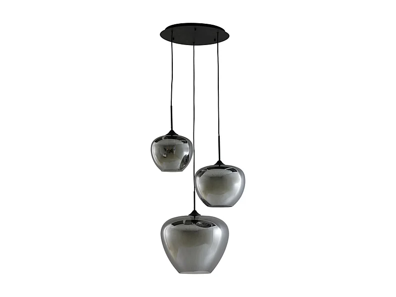 Hängelampe MAYSON - Ø40x160cm - Grau