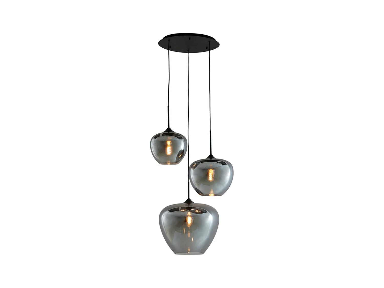 Suspension MAYSON - Ø40x160cm - Gris