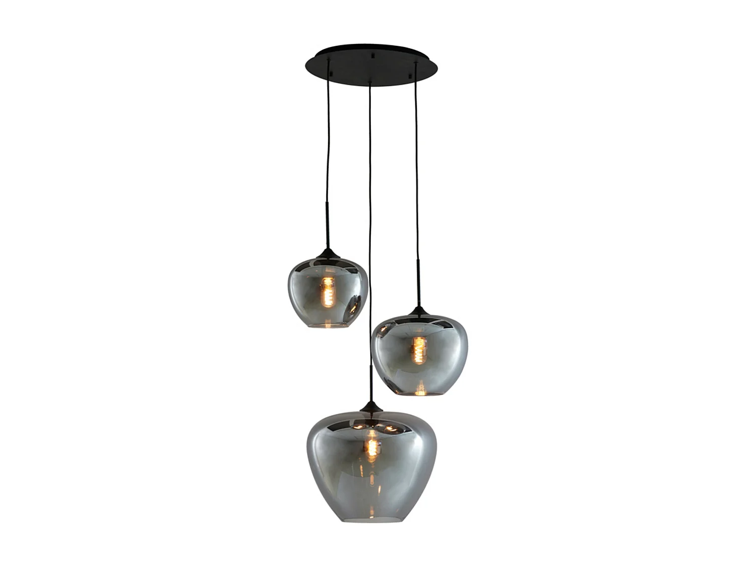 Suspension MAYSON - Ø40x160cm - Gris