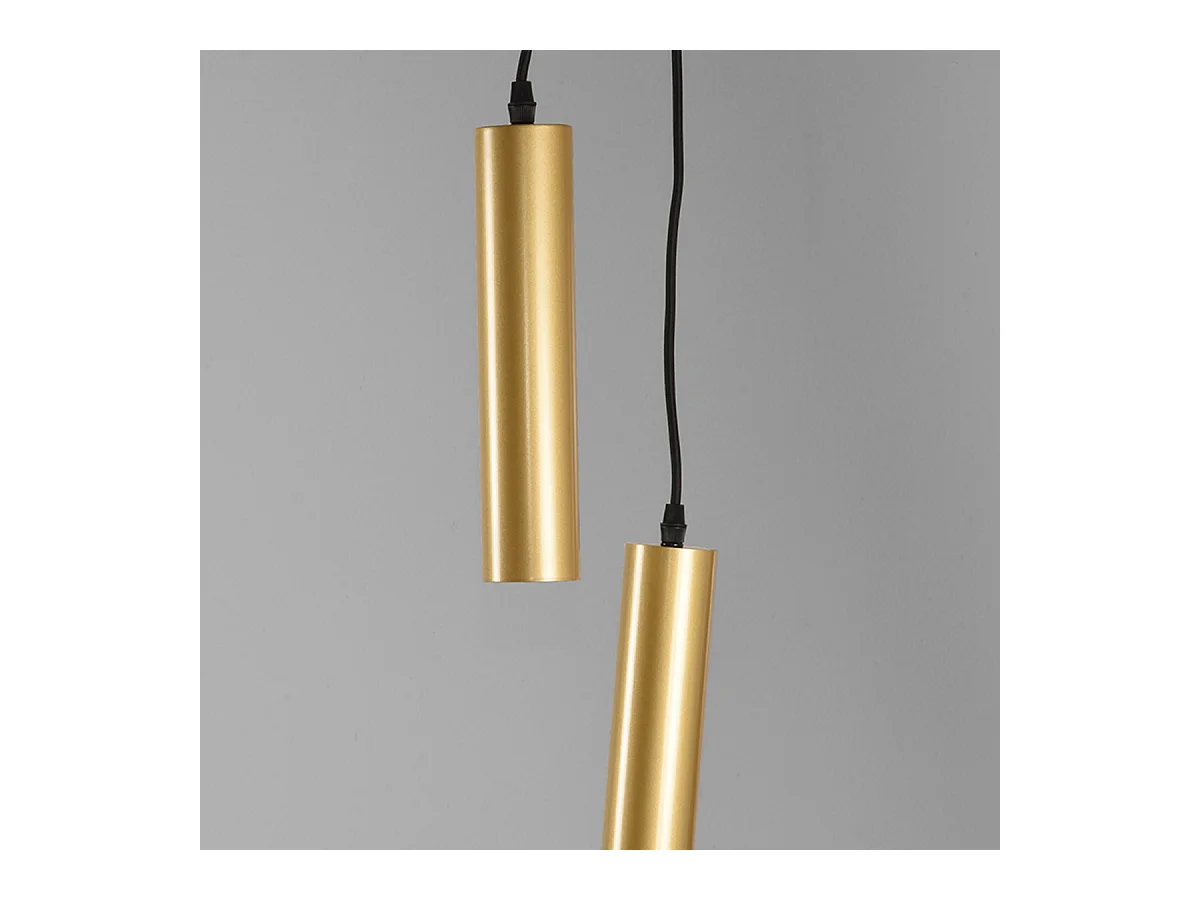 Pendelleuchte Ferroli - Antikgold - Metall - 3-flammig