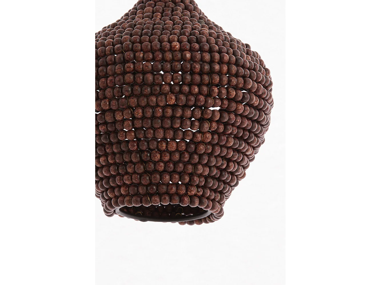 Hanglamp KALENGA - Ø21x22cm - Bruin