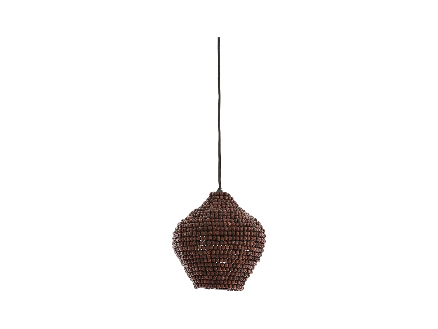 Suspension KALENGA - Ø21x22cm - Marron