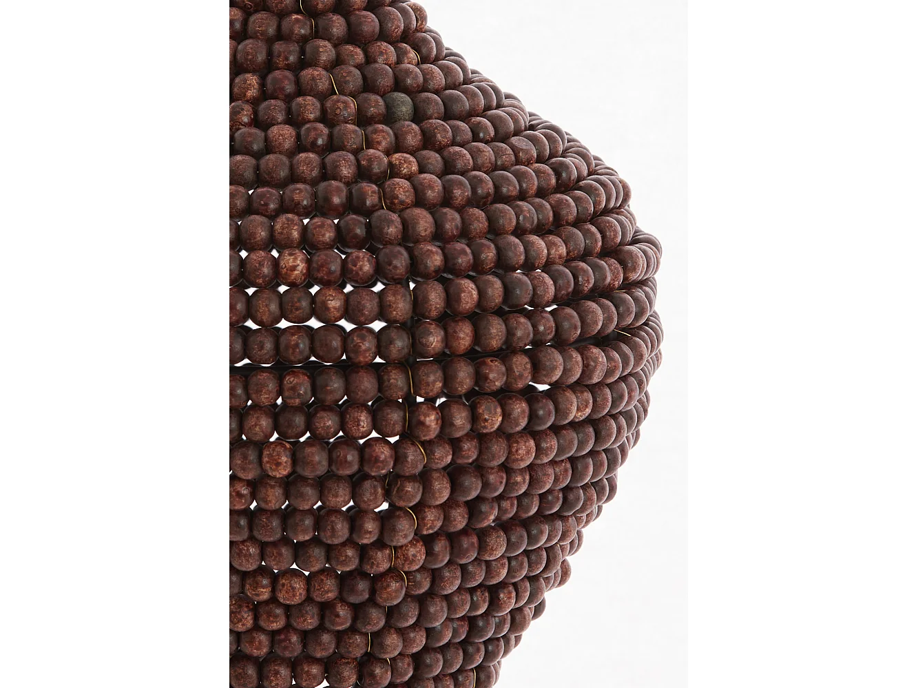 Hanglamp KALENGA - Ø21x22cm - Bruin