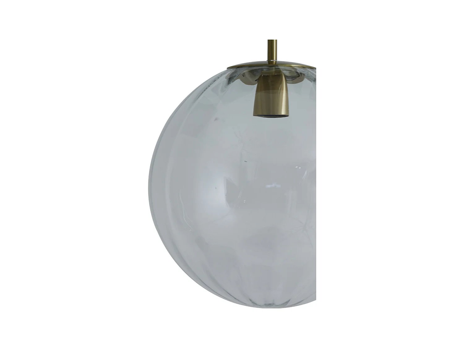 Lampe à suspension MAGDALA - Ø30x30cm - Transparent