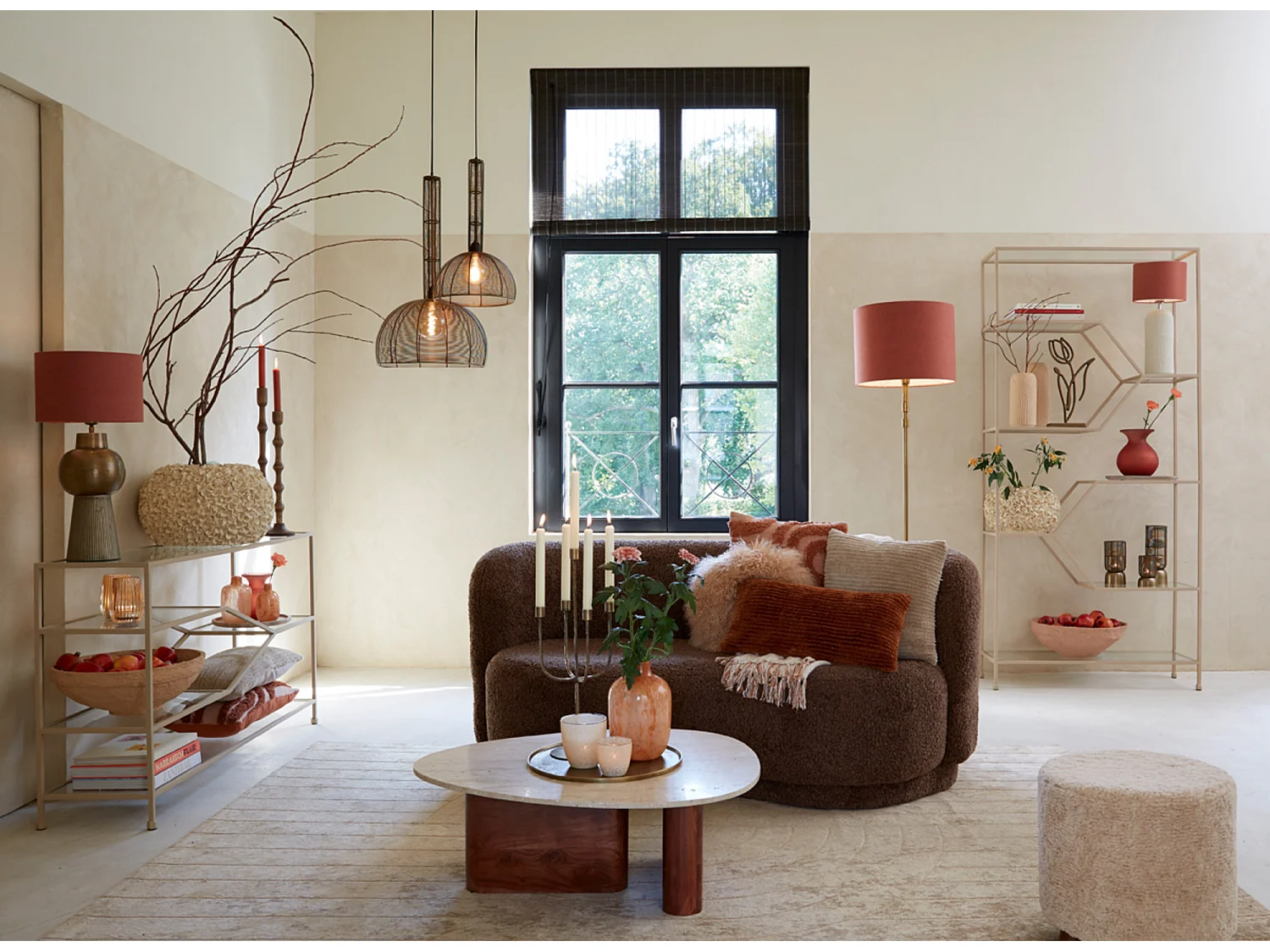 Suspension TARTU - Ø28x51cm - Bronze