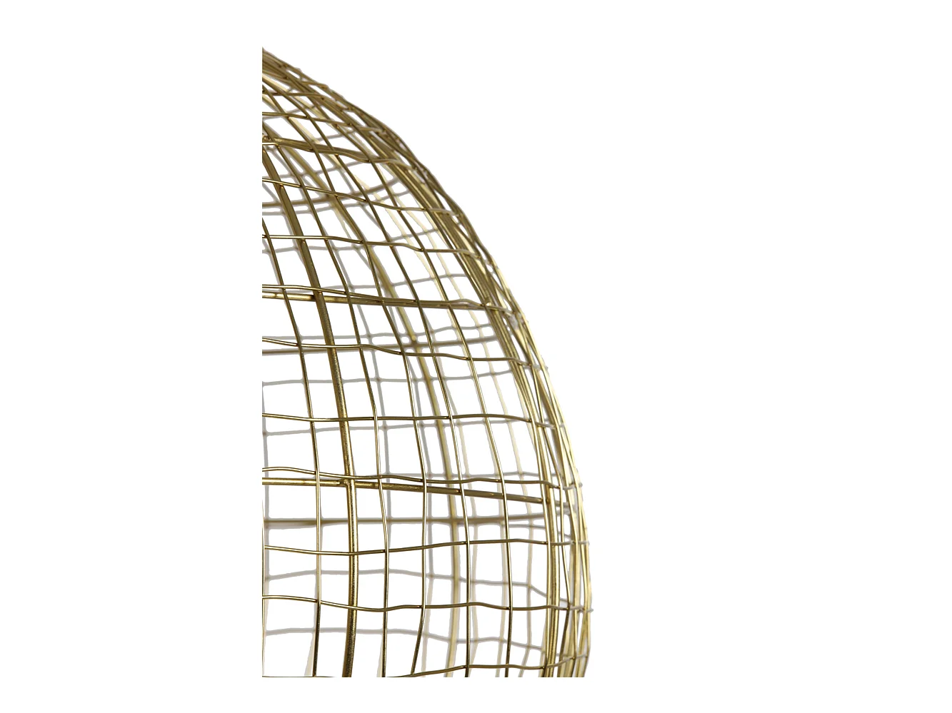 Suspension MIRANA - Ø46x43cm - Doré