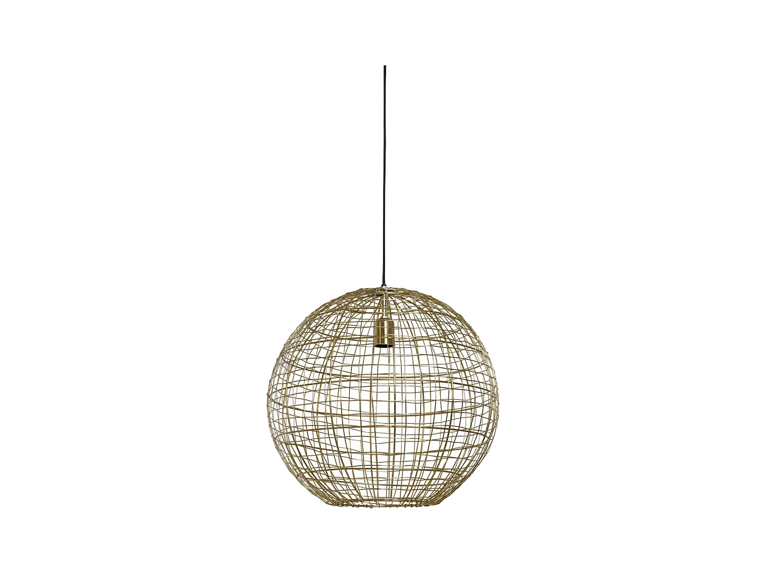 Hängelampe MIRANA - Ø46x43cm - Gold