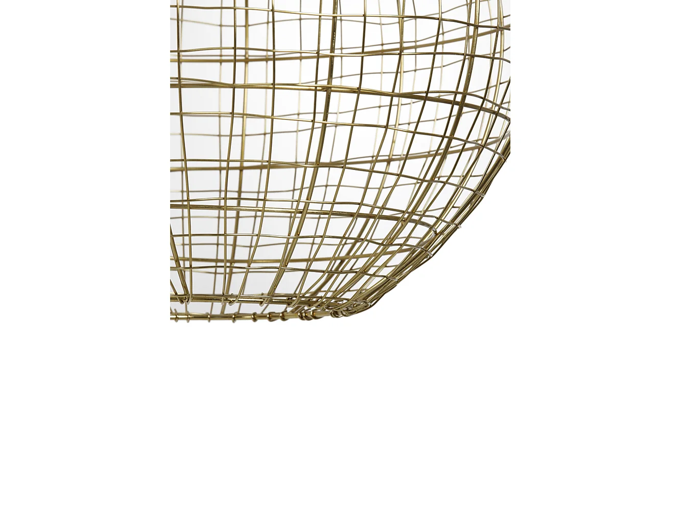 Hanglamp MIRANA - Ø46x43cm - Goud