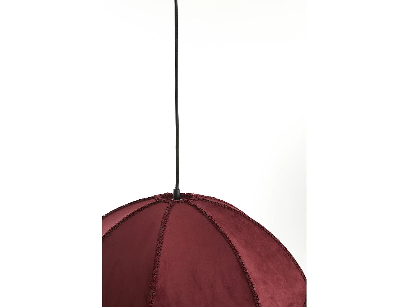 Hanglamp MALACIA - Ø60x41cm - Rood