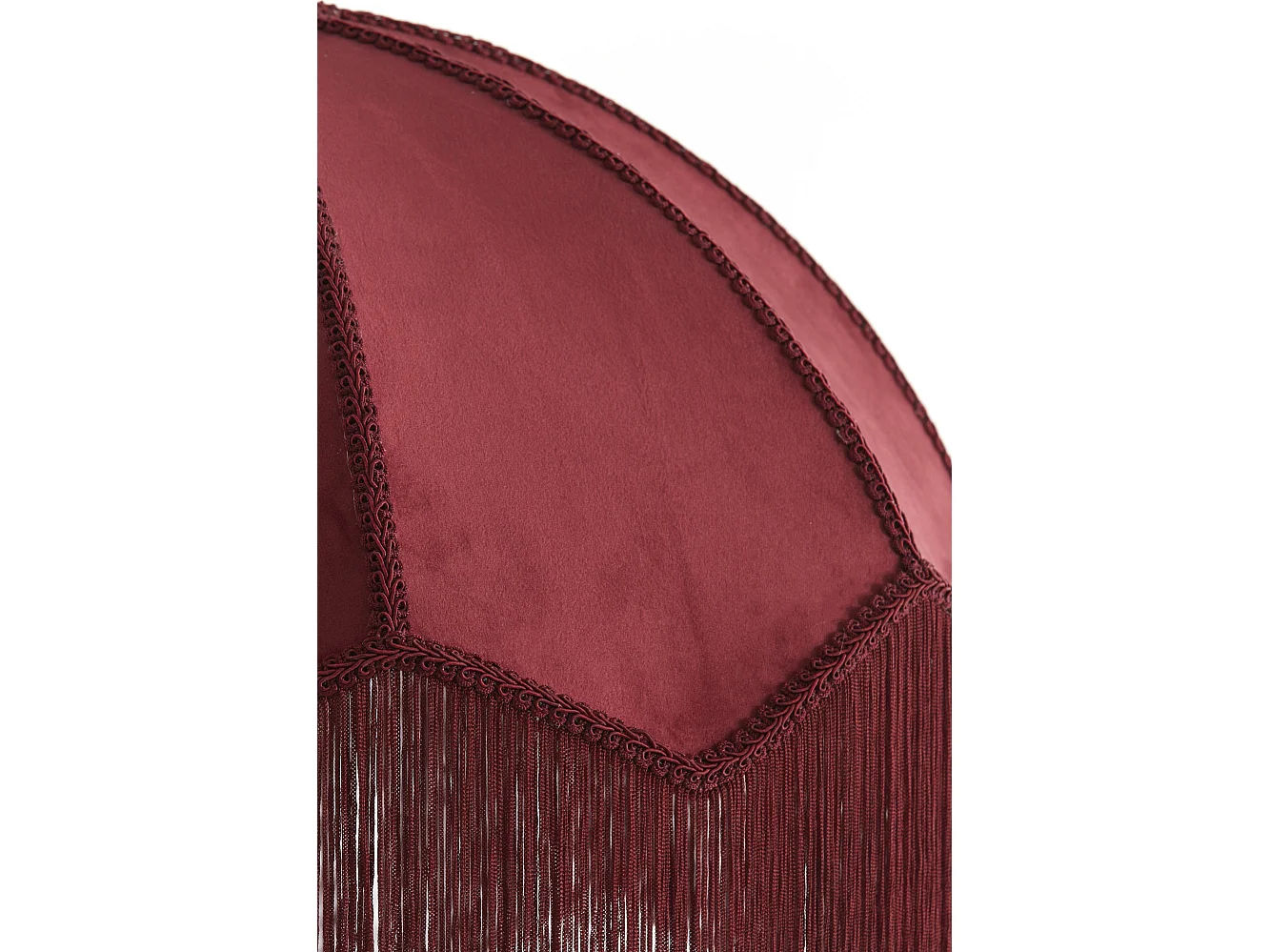 Hanglamp MALACIA - Ø60x41cm - Rood