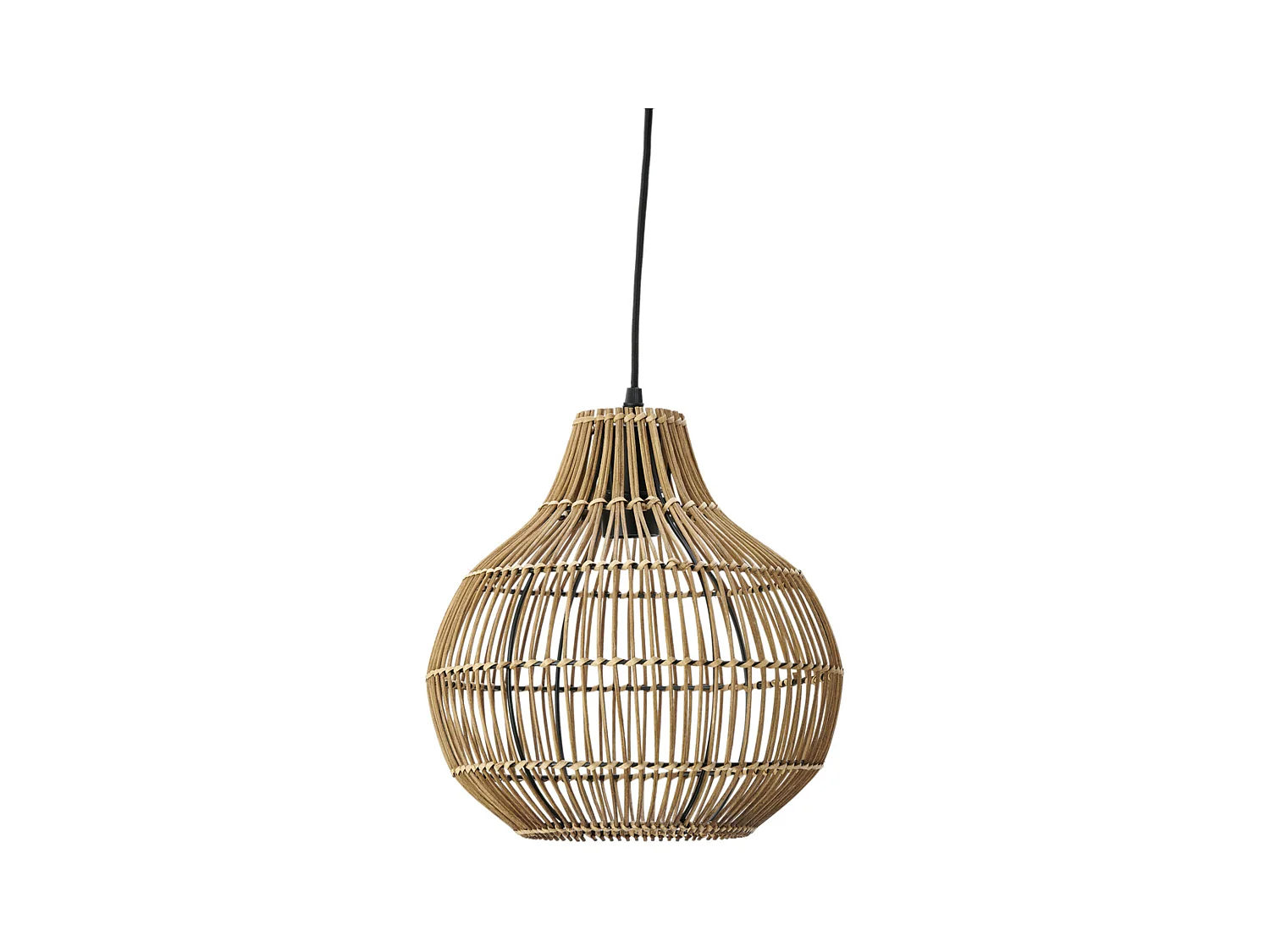 Hängelampe PACINO - Ø30x31,5cm - Braun